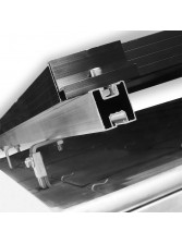 Carril de aluminio 35x40 para el montaje de paneles solares