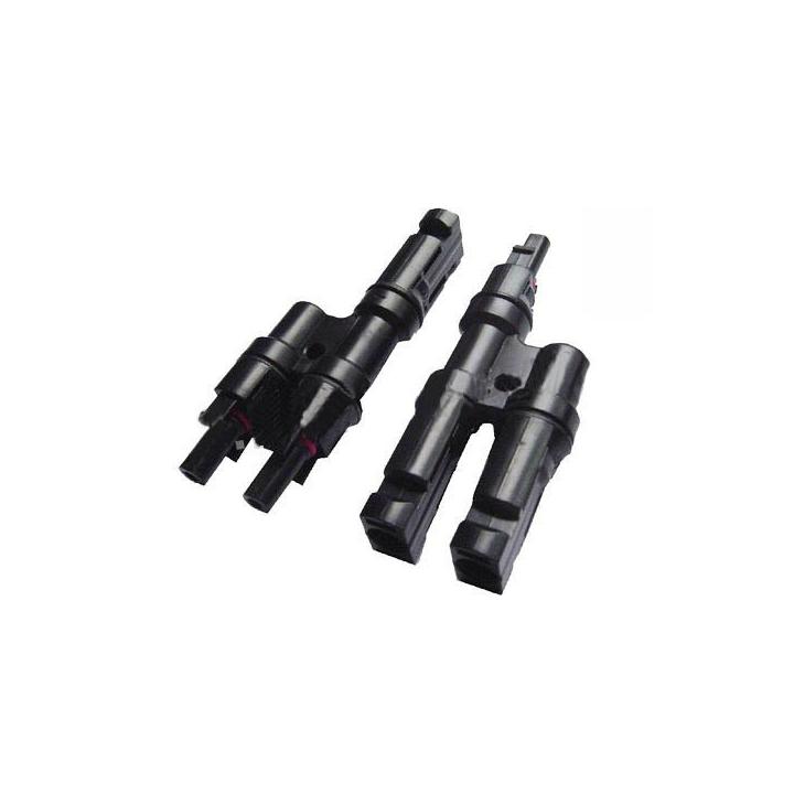 Double MC4-like connector male & female