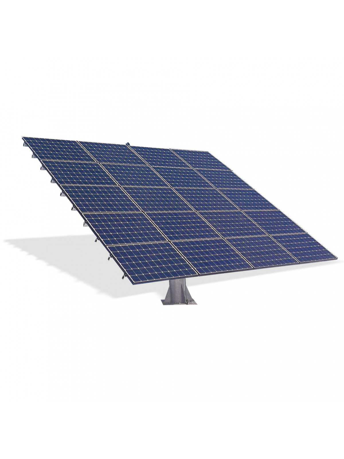 2-axis photovoltaic tracker: 36 panels