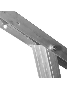 Aluminium adjustable photovoltaic panel support