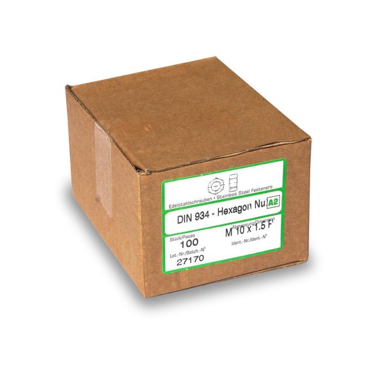 écrou hexagonal M10 100 pièces