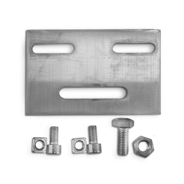Mounting joint for solar panel rail