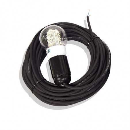 5m cable with LED bulb 4W