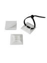 Self adhesive cable clips