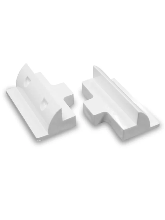 Fijaciones laterales de los paneles en autocaravana