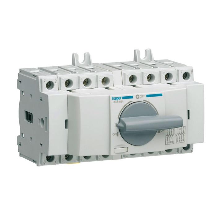 Modular 4-pole 40A changeover switch
