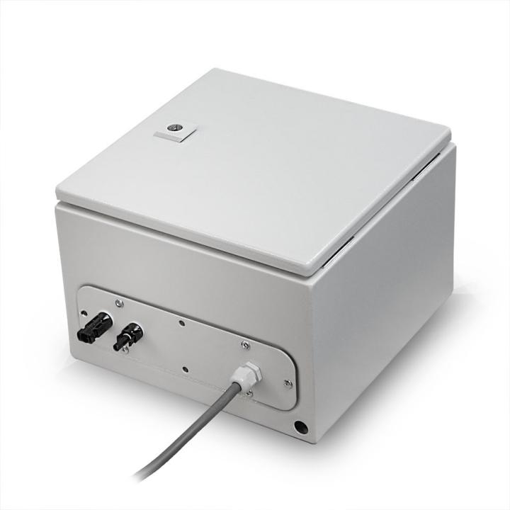 Coffret de transformation et de sécurité pour pompage solaire