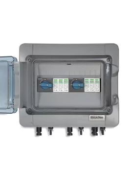 Caja de pararrayos de 2 entradas