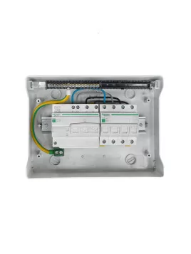 A parafoudre box with a 2-entry sectioner