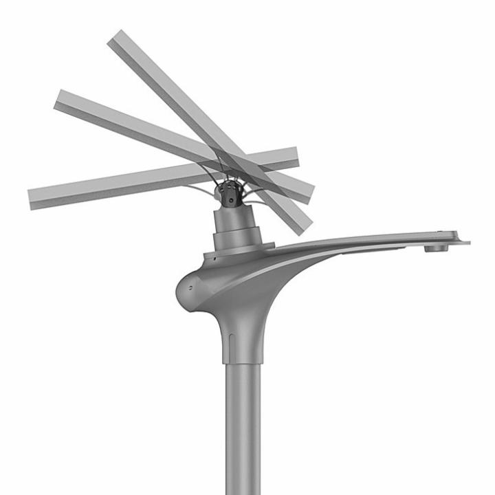 Solar Floor Lamp - Stand-alone LED 15W 18V FB