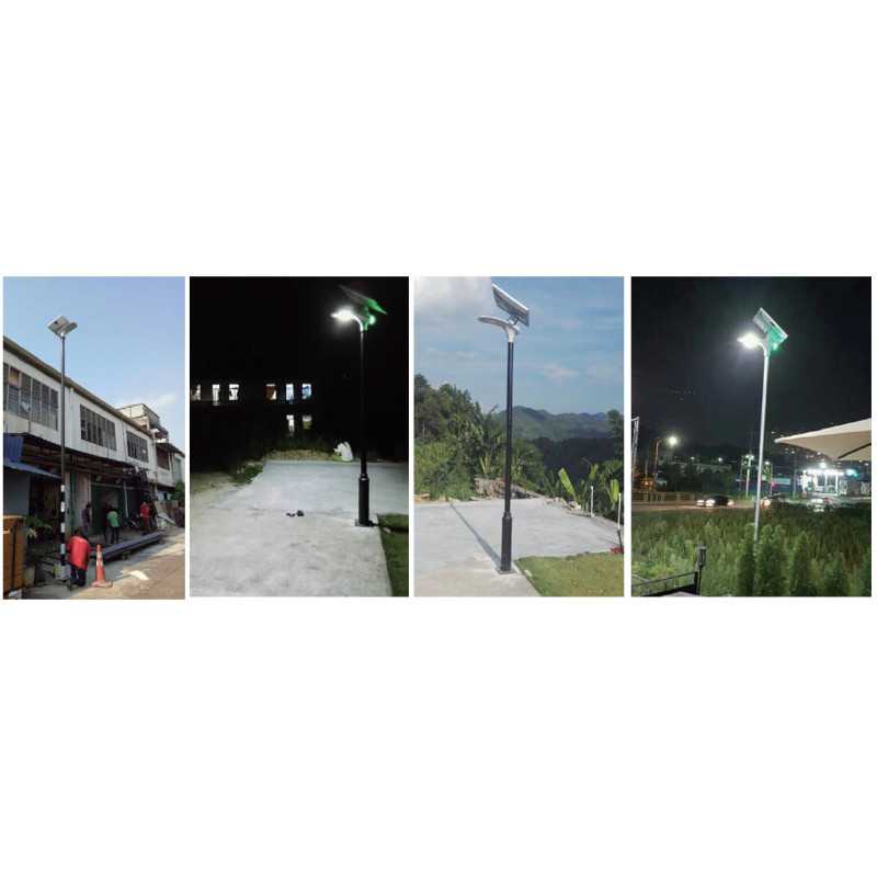 Lampadaire solaire - LED autonome 15W 18V FB