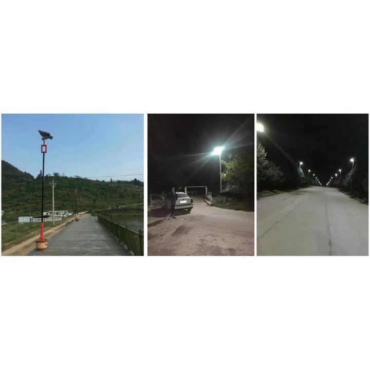 Lampadaire solaire - LED autonome 15W 18V FB