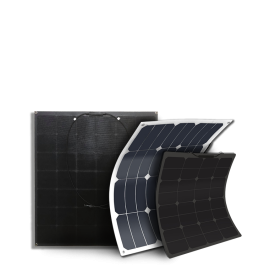 Flexibele fotovoltaïsche zonnepanelen voor je camper, boot of afgelegen plek