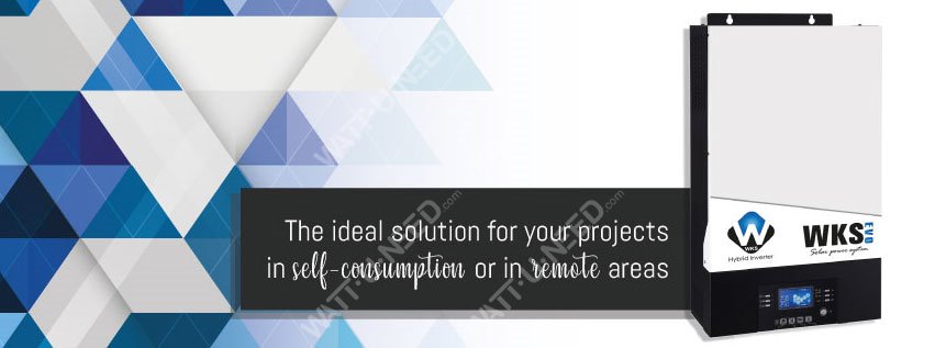 The ideal solution for your projects in self-consumption or in remote areas