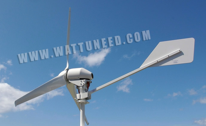 Wind turbine ANTARIS 7.5 kW network and water heater