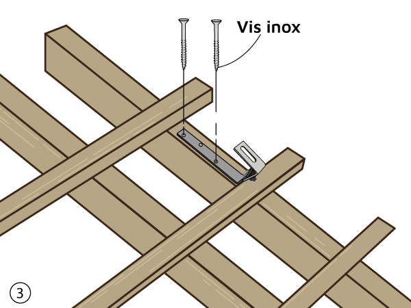 Crochet ardoise étape 3