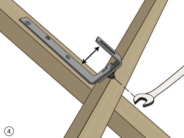 Crochet ardoise étape 4