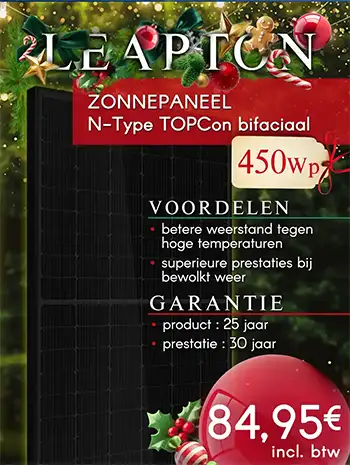 Leapton 450W hoogrendementszonnecel