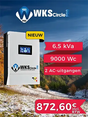 WKS Evo Circle PRO - Hybride omvormer van de nieuwste generatie