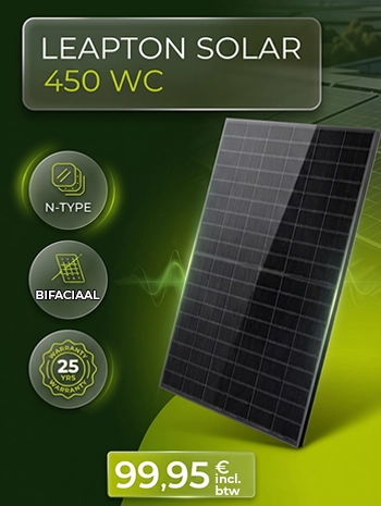 Leapton N-Type 450Wp TOPCon bifaciaal zonnepaneel