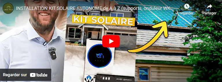 Tutorialvideo: installeer uw autonome zonne-energiekit met L'ArchiPelle en Julien