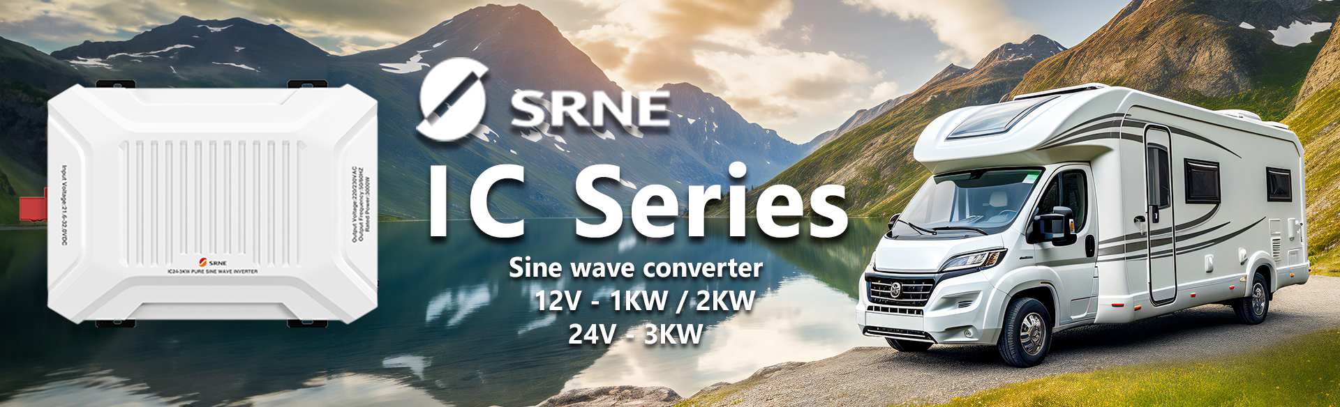 Convertisseur SRNE IC Series 24V - 3000W