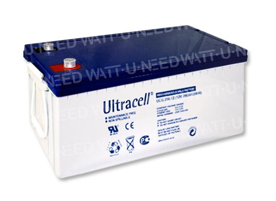 GEL Ultracell 12V 200Ah Battery