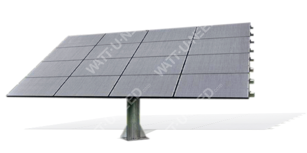 Suiveur Photovoltaïque 2 axes 16 panneaux