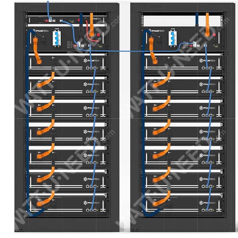 Ensemble BMS Pylontech SC-0500-100S