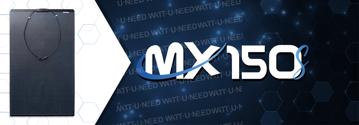 Présentation Panneau Mx Flex 150Wc S