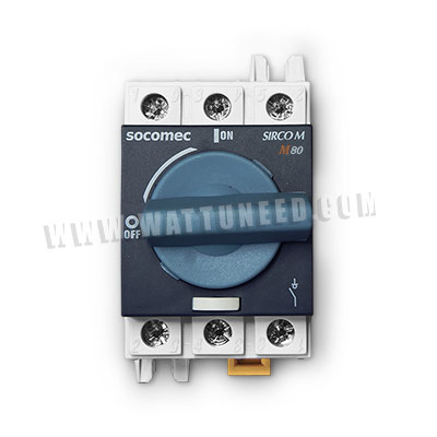 Interruptor de desconexión DC 500V 40A