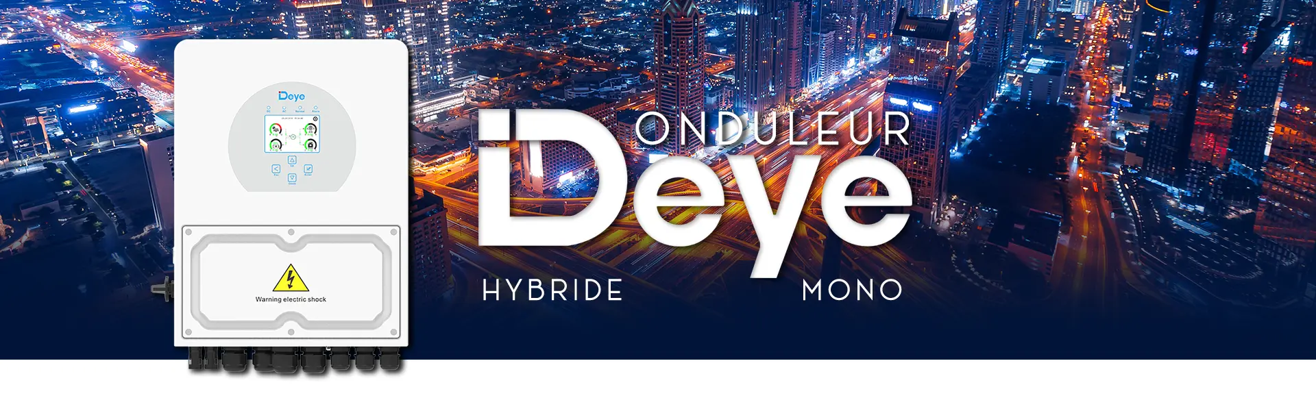 Présentation onduleur DEYE