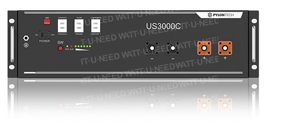 Pylontech Lithium Battery US3000C +74 - 3.6 kWh