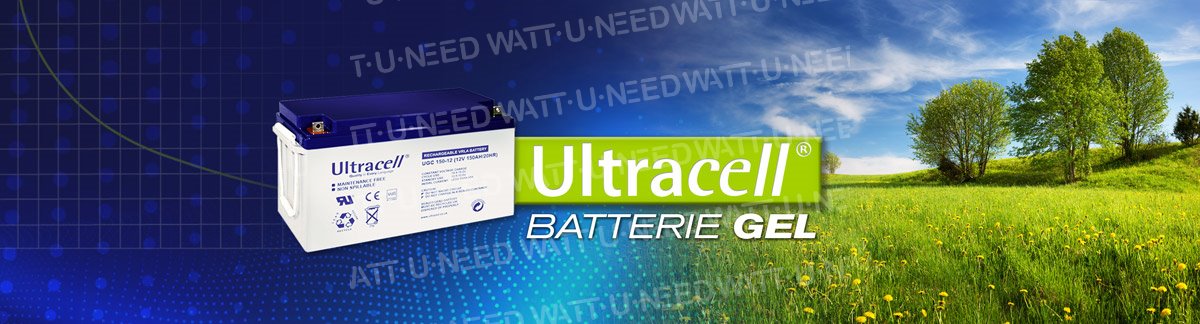 Batterie GEL Ultracell 12V 200Ah