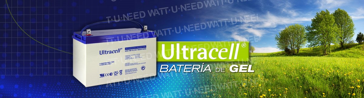Background batería AGM Ultracell 100ah