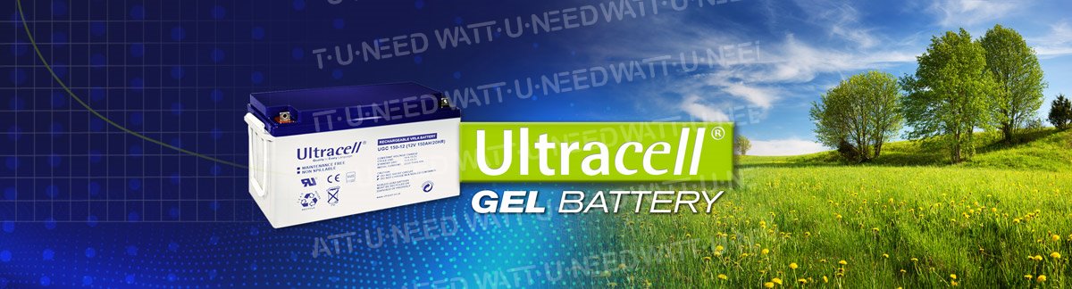 Background battery AGM Ultracell 150Ah