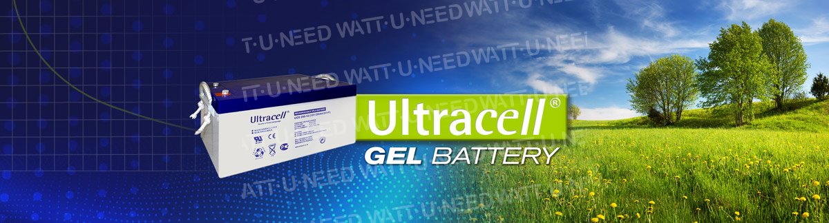 Batería AGM 250Ah 12V Ultracell