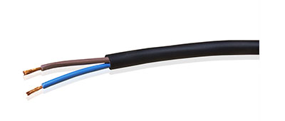 Câble souple H05RN-F 2x0,75mm²