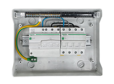 Caja parafoudre AC