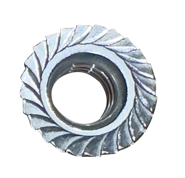 Écrou hexagonal à embase crantée DIN 6923 M10