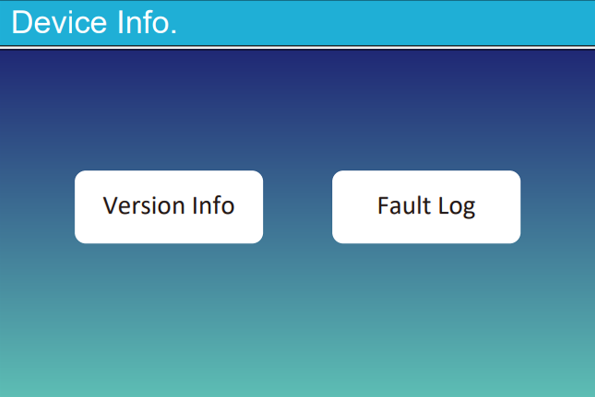 Deye Device Info screen with serial number, firmware versions and alarm log