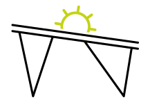 Icone carport voiture