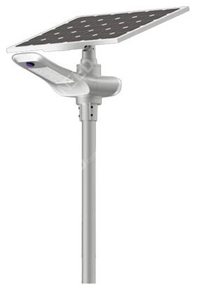 Lampadaire solaire - LED autonome WN 30w - panneau de 100 Wc