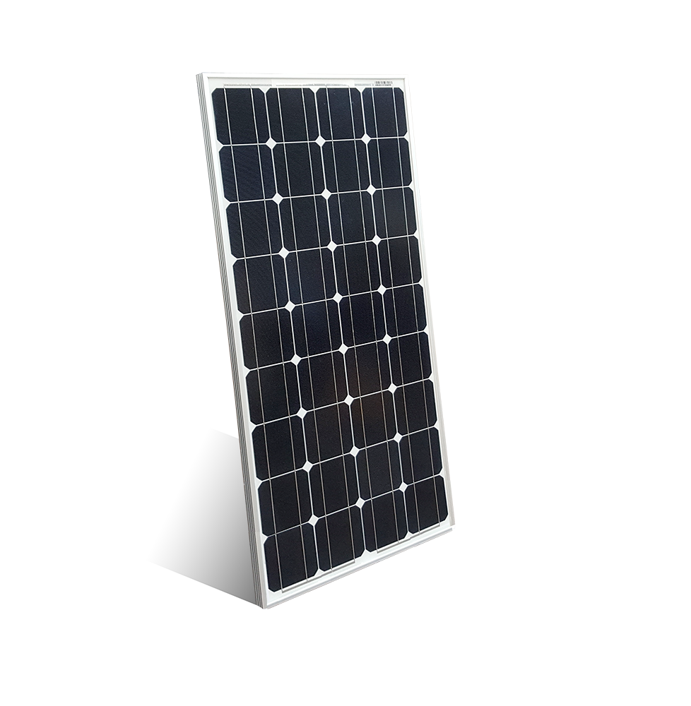 Panneau solaire monocristallin  100W 12v 