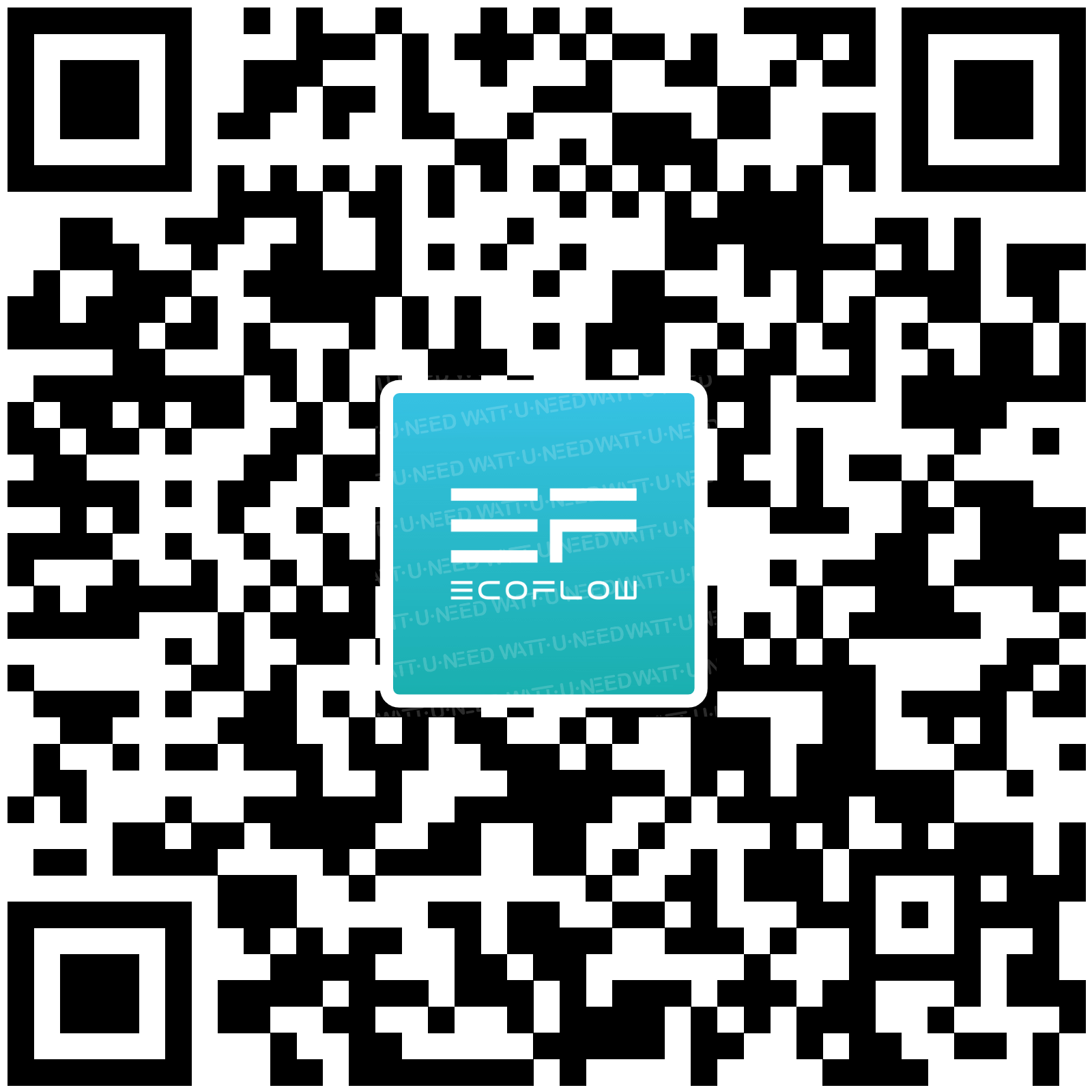 QR CODE Application EcoFlow