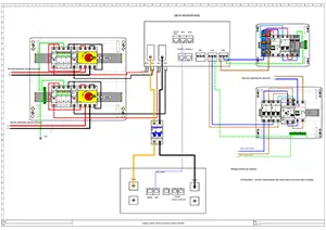DEYE MONO + coffret AC grid +coffret DC solaire  + batterie + inverseur auto + disjncteur DC batterie