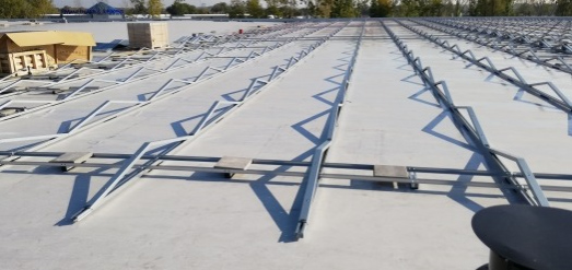 Lestage avec profilés en l