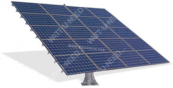 Suiveur Photovoltaïque - Tracker solaire 2 axes 36 panneaux