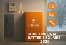 Comment stocker vos batteries solaires en hiver : Guide complet 2025