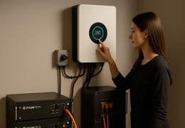 Mise en route et paramétrage du kit classe 2 WKS : 20 panneaux, 2X5.6KVA et 10KWh lithium